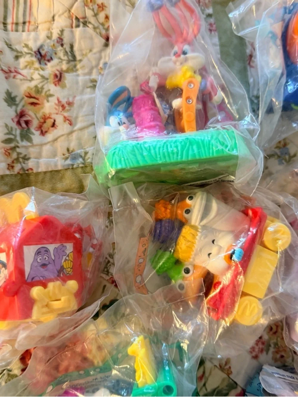 McDonald's Happy Meal Assorted Colorful Toy Lot